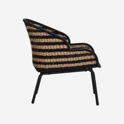 Lounge-Sessel, HDHapur, Natur;Schwarz