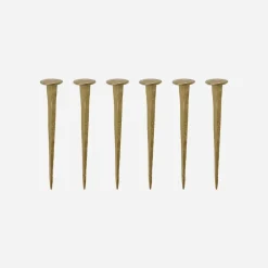 Nagelhaken, HDWall, Messing-finish