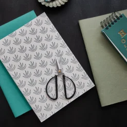 Notizbuch, HDDraw, White/Turqouise/Green