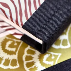 Notizbuch, HDNote, Rot;Senfgelb