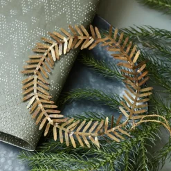 Ornament, Lamet, Messing