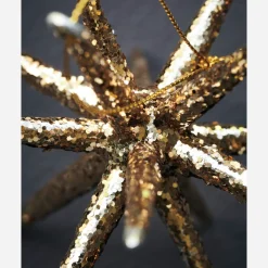 Ornamente, HDSpike, Braun mit Glitzer