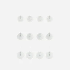 Papierfächer, Falz, Weiß