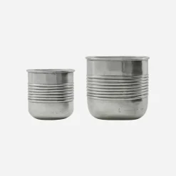 Pflanzer, HDGroove, Antiksilber-Finish