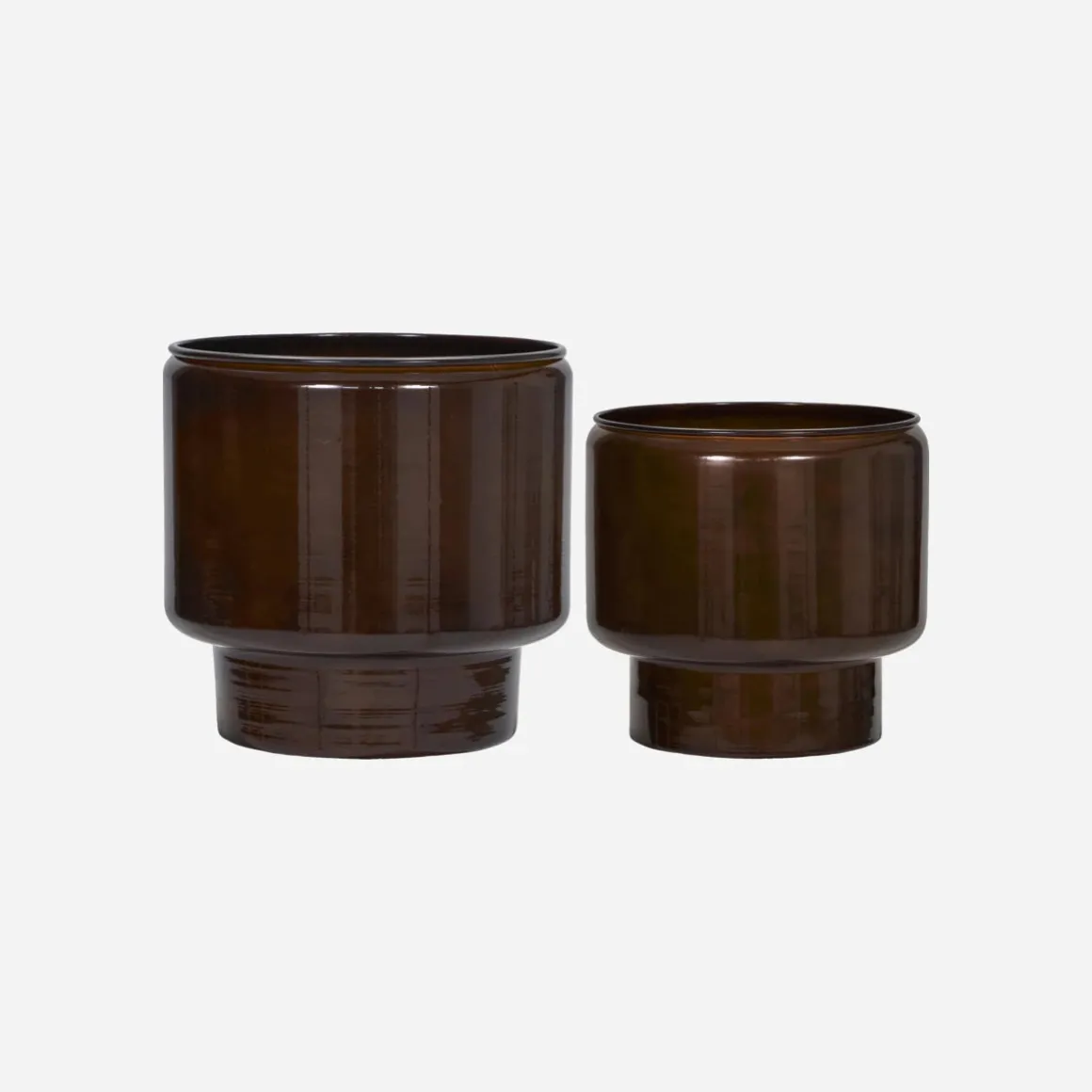 Planter, HDPile, Brown