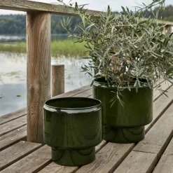 Planter, HDPile, Green