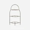 Plate stand, HDSana, Antique brass finish