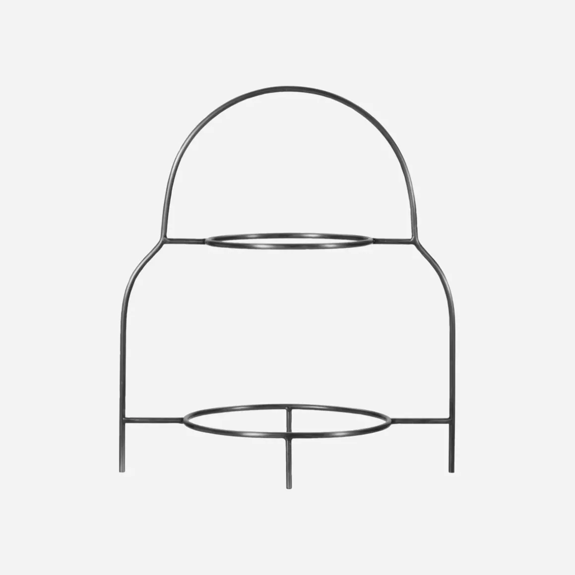 Plate stand, HDSana, Silver finish