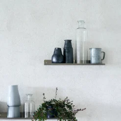 Regal, HDLedge, gebürstetes Silber