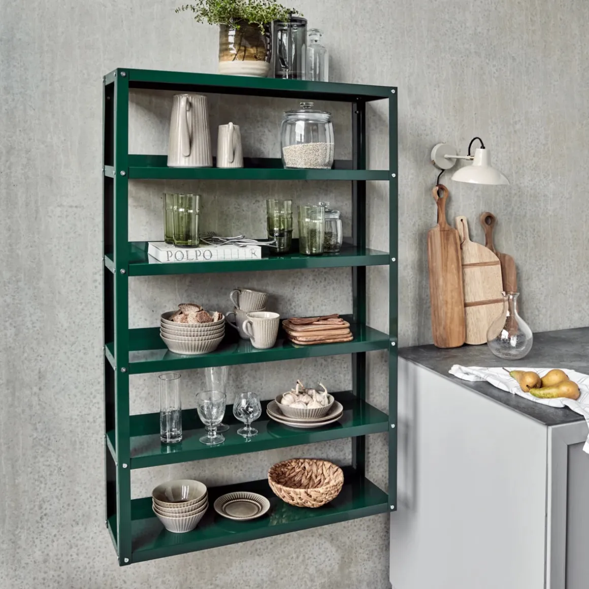 Regal, HDUse, Dunkelgrün