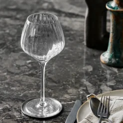 Rotweinglas, HDRill, Klar