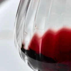 Rotweinglas, HDRill, Klar