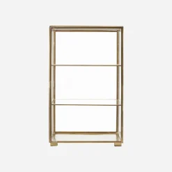 Schrank, Glass, Messing