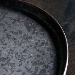 Servierschale, HDPion, Schwarz/Braun