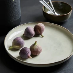 Servierschale, Lake, Grau