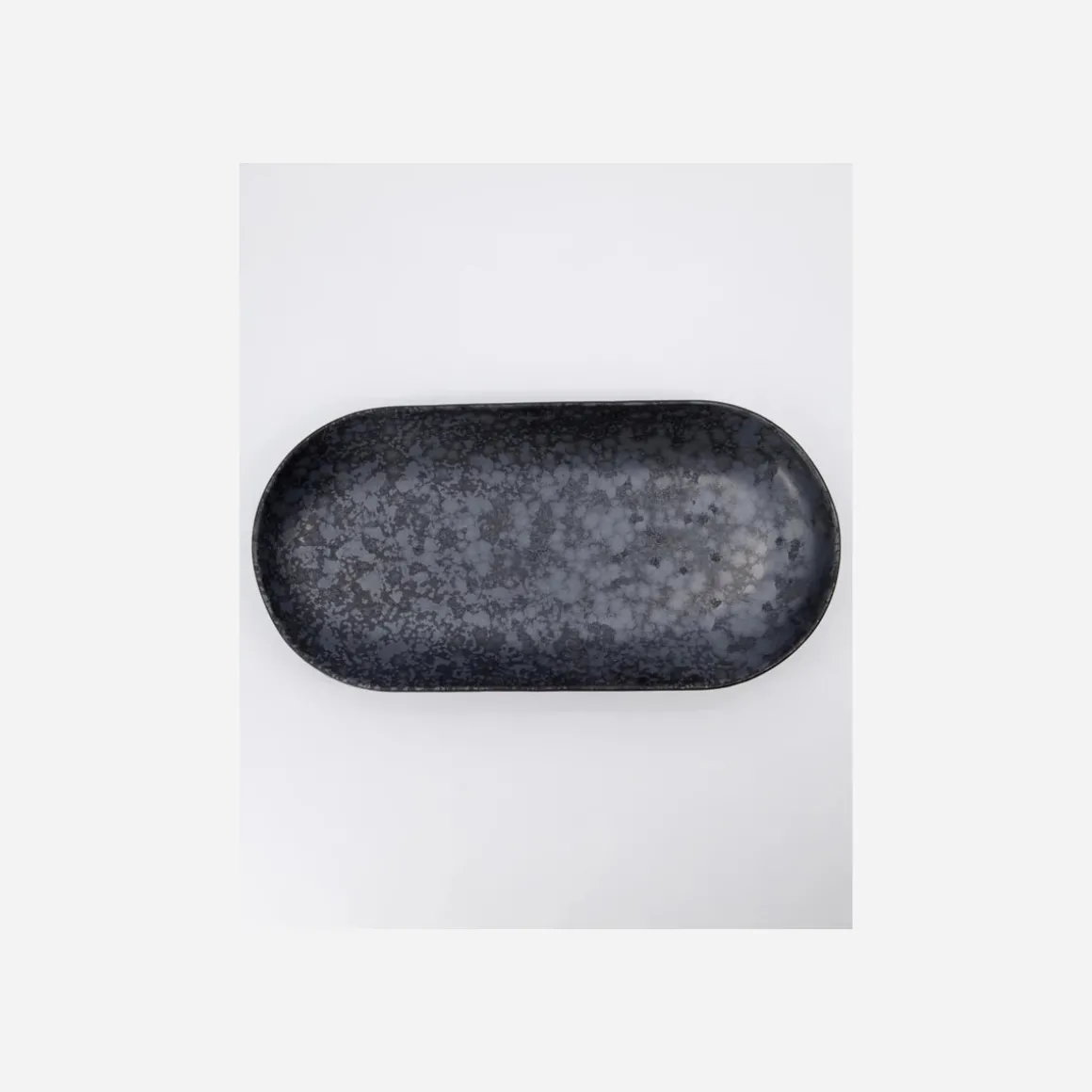 Servierschale, Pion, Schwarz/Braun