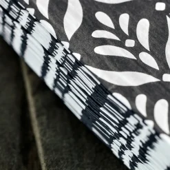 Servietten, HDMento, Schwarz