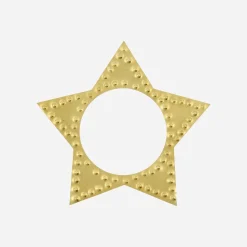 Serviettenringe, HDRing, Antikes Messing-Finish