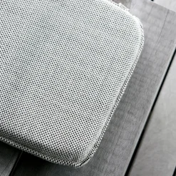 Sitzkissen mit Füllung, Cuun, Schwarz/Weiß