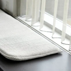 Sitzkissen mit Füllung, Cuun, Schwarz/Weiß