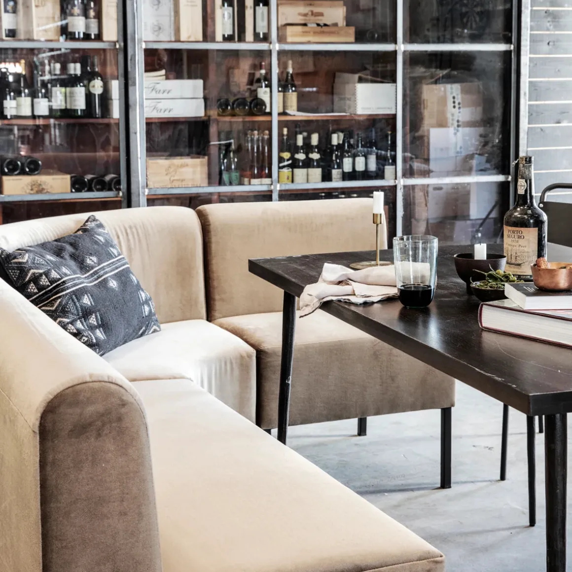 Sofa, 1 seater, Sand