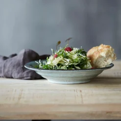 Suppenteller/Schüssel, Rustic, Grau/Blau