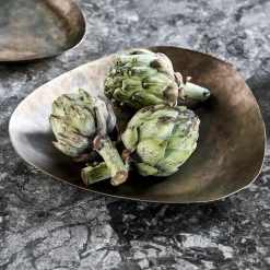 Tablett, HDTafa, Antikes Messing-Finish