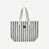 Tasche, HDCanva, Off-White;Schwarz