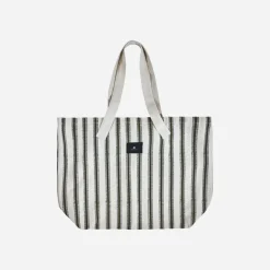 Tasche, HDCanva, Off-White;Schwarz