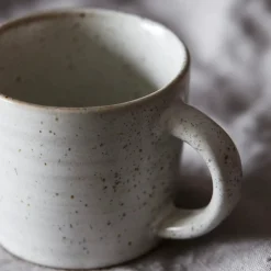 Tasse, Pion, Grau/ weiß