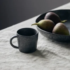 Tasse, Pion, Schwarz/Braun