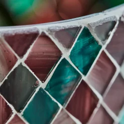 Tealight holder, HDTeela, Green;Brown