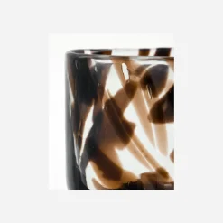 Teelichthalter, HDHome, Dunkelbraun