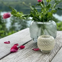 Teelichthalter, HDLeero, Gelb