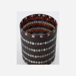 Teelichthalter, HDMosa, Braun