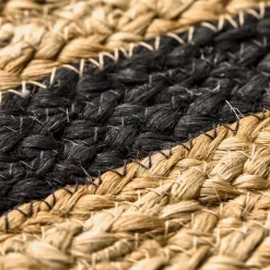 Teppich, HDDenta, Schwarz;Natur