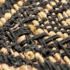 Teppich, HDMonta, Schwarz;Natur