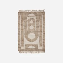 Teppich, HDRostro, Natur;Off-White