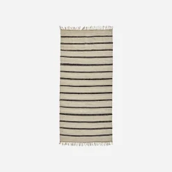 Teppich, HDSima, Schwarz/Natur