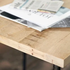 Tisch, Slated, Eisen