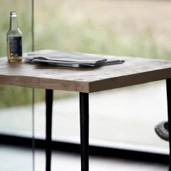 Tisch, Slated, Eisen