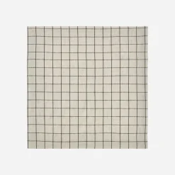 Tischdecke, HDJoin, Schwarz;Off-White