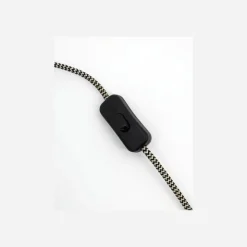 Tischleuchte, HDRoomie, Gebürstetes Silber-Finish