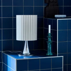 Tischleuchte, HDTulip, Silber-Finish