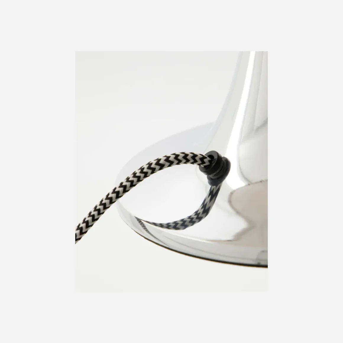 Tischleuchte, HDTulip, Silber-Finish