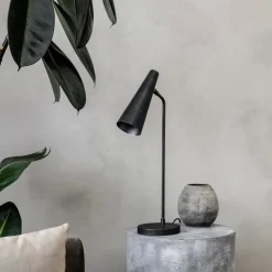 Tischleuchte, Precise, Mattschwarz