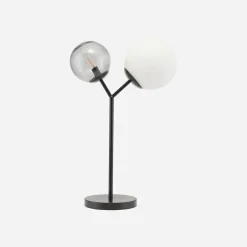 Tischleuchte, Twice, Schwarz