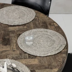 Tischset, Circle, Hellgrau