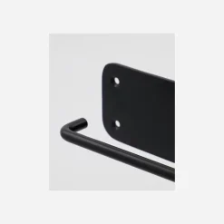 Toilettenpapierhalter, HDPati, Schwarz