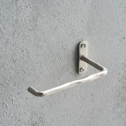 Toilettenpapierhalter, HDWelo, gebürstetes Silber-Finish